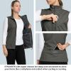 image33000ft Womens Lightweight Running Vest Outerwear with Pockets Windproof Sleeveless Jacket for Golf Hiking TravelGreenish Brown