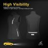 image33000ft Womens Lightweight Running Vest Outerwear with Pockets Windproof Sleeveless Jacket for Golf Hiking TravelGrey