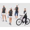 image33000ft Womens Lightweight Running Vest Outerwear with Pockets Windproof Sleeveless Jacket for Golf Hiking TravelGrey