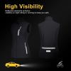 image33000ft Womens Lightweight Running Vest Outerwear with Pockets Windproof Sleeveless Jacket for Golf Hiking TravelLight Grey