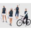 image33000ft Womens Lightweight Running Vest Outerwear with Pockets Windproof Sleeveless Jacket for Golf Hiking TravelMidnight Blue