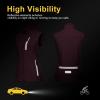 image33000ft Womens Lightweight Running Vest Outerwear with Pockets Windproof Sleeveless Jacket for Golf Hiking TravelWine