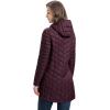 image33000ft Womens Long Puffer Jacket with Hood Lightweight Warm Puffy Quilted Winter CoatsPlum