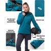 image33000ft Womens Softshell Jacket with Hood Waterproof Lightweight Windbreaker Windproof Rain Shell Jacket for Outdoor HikingDodger Blue