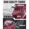 image33000ft Womens Softshell Jacket with Hood Waterproof Lightweight Windbreaker Windproof Rain Shell Jacket for Outdoor HikingPink