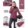 image33000ft Womens Softshell Jacket with Hood Waterproof Lightweight Windbreaker Windproof Rain Shell Jacket for Outdoor HikingPink