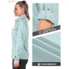 image33000ft Womens UPF 50 UV Sun Protection Shirt Cool Quick Dry Long Sleeve Outdoor Fishing Hiking Safari Travel ShirtMint Green