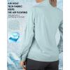 image33000ft Womens UPF 50 UV Sun Protection Shirt Cool Quick Dry Long Sleeve Outdoor Fishing Hiking Safari Travel ShirtMint Green