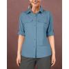image33000ft Womens UPF 50 UV Sun Protection Shirt Cool Quick Dry Long Sleeve Outdoor Fishing Hiking Safari Travel ShirtOcean Blue