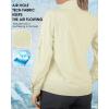 image33000ft Womens UPF 50 UV Sun Protection Shirt Cool Quick Dry Long Sleeve Outdoor Fishing Hiking Safari Travel ShirtYellow