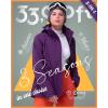 image33000ft Womens Waterproof 3IN1 Ski Jacket Warm Fleece Insulated Winter Snow Coat Windproof Rain Jacket Parka HikingPurple