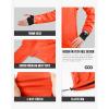 image33000ft Womens Waterproof Fleece Running Jacket Zip Up Athletic Winter Cold Weather Workout Cycling Track JacketsTangerine