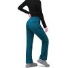 image33000ft Womens Waterproof Hiking Pants FleeceLined Snow Pants Windproof Warm Ski Pants for SnowboardingAlkaline Blue