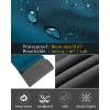 image33000ft Womens Waterproof Hiking Pants FleeceLined Snow Pants Windproof Warm Ski Pants for SnowboardingAlkaline Blue