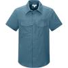 image33000ft Mens Fishing Shirts Lightweight Cool Quick Dry Sun Protection UV Short Sleeve Shirt for Casual Hiking Safari TravelOcean Blue