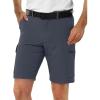 image33000ft Mens Golf Shorts 10quot Inseam with Zipper Pocket Lightweight Quick Dry Stretch Hiking Cargo Shorts for Travel FishingGrey
