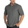 image33000ft Mens Long Sleeve Hiking Shirts Lightweight Quick Dry Sun Protection UV UPF 50 Fishing Shirt Outdoor Safari TravelGrey