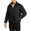 image33000ft Mens Puffer Jacket Lightweight Packable Winter JacketBlack