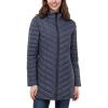 image33000ft Womens Long Puffer Jacket with Hood Lightweight Warm Puffy Quilted Winter CoatsGray Heather