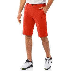 image33000ft Mens Golf Shorts Dry Fit Lightweight Quick Dry Golf Stretch Shorts with Pockets 11quot Inseam for Travel CasualOrange Red