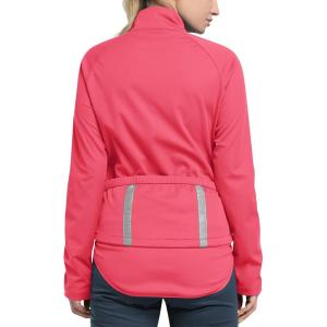 image33000ft Womens Cycling Jackets Thermal Waterproof Running Jacket Breathable Winter Bike JacketRose Red