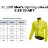 image33000ft Cycling Jackets for Men Thermal Waterproof Running Jakcet Breathable Winter Bike Jacket