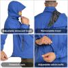 image33000ft Mens 3 in 1 Ski Jakcets with Fleece Jackets Winter Windbreaker Snow Coat Parka for Hiking SonwboardBlue
