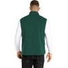 image33000ft Mens Fleece Vest Lightweight Warm Zip Up Polar Vests Outerwear with Zipper Pockets Sleeveless Jacket for WinterGreen