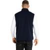 image33000ft Mens Fleece Vest Lightweight Warm Zip Up Polar Vests Outerwear with Zipper Pockets Sleeveless Jacket for WinterMountain Blue
