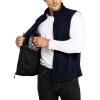 image33000ft Mens Fleece Vest Lightweight Warm Zip Up Polar Vests Outerwear with Zipper Pockets Sleeveless Jacket for WinterMountain Blue