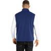 image33000ft Mens Fleece Vest Lightweight Warm Zip Up Polar Vests Outerwear with Zipper Pockets Sleeveless Jacket for WinterNavy