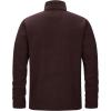 image33000ft Mens Full Zip Fleece Jacket Lightweight Warm Soft Polar Long Sleeve Jackets with Pockets for Winter Hiking CasualChocolate