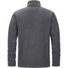 image33000ft Mens Full Zip Fleece Jacket Lightweight Warm Soft Polar Long Sleeve Jackets with Pockets for Winter Hiking CasualGrey Heather