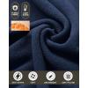 image33000ft Mens Full Zip Fleece Jacket Lightweight Warm Soft Polar Long Sleeve Jackets with Pockets for Winter Hiking CasualMidnight Blue