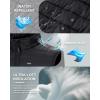 image33000ft Mens Lightweight Packable Insulated Puffer Vest Outerwear Warm Winter Sleeveless Jacket for Golf RunningBlack