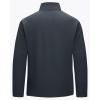 image33000ft Mens Lightweight Softshell Jacket Warm Fleece Lined Windbreaker Waterproof Soft Shell for Outdoor HikingDark Grey