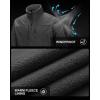 image33000ft Mens Lightweight Softshell Jacket Warm Fleece Lined Windbreaker Waterproof Soft Shell for Outdoor HikingDarkgrey Melange