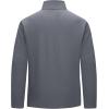 image33000ft Mens Lightweight Softshell Jacket Warm Fleece Lined Windbreaker Waterproof Soft Shell for Outdoor HikingMidgrey