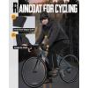 image33000ft Mens Packable Rain Jacket Lightweight Rain Shell Jacket with Hood Waterproof Raincoat for CyclingBlack