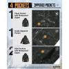 image33000ft Mens Packable Rain Jacket Lightweight Rain Shell Jacket with Hood Waterproof Raincoat for CyclingCamouflage