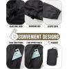 image33000ft Mens Packable Rain Jacket Waterproof Lightweight Raincoat Rain Shell with Hood for Outdoor Hiking Golf TravelGrey