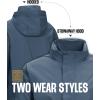 image33000ft Mens Packable Rain Jacket Waterproof Lightweight Raincoat Rain Shell with Hood for Outdoor Hiking Golf TravelRoyal Blue