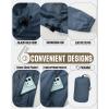 image33000ft Mens Packable Rain Jacket Waterproof Lightweight Raincoat Rain Shell with Hood for Outdoor Hiking Golf TravelRoyal Blue