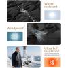 image33000ft Mens Puffer Vest Outerwear Winter Warm Padded Outdoor Casual Thick Insulated Quilted Sleeveless JacketBlack