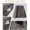 image33000ft Mens Puffer Vest Outerwear Winter Warm Padded Outdoor Casual Thick Insulated Quilted Sleeveless JacketBrownish Green