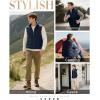 image33000ft Mens Puffer Vest Outerwear Winter Warm Padded Outdoor Casual Thick Insulated Quilted Sleeveless JacketDark Blue