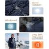 image33000ft Mens Puffer Vest Outerwear Winter Warm Padded Outdoor Casual Thick Insulated Quilted Sleeveless JacketDark Blue