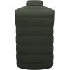 image33000ft Mens Puffer Vest Outerwear Winter Warm Padded Outdoor Casual Thick Insulated Quilted Sleeveless JacketGreen
