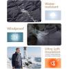 image33000ft Mens Puffer Vest Outerwear Winter Warm Padded Outdoor Casual Thick Insulated Quilted Sleeveless JacketGrey