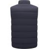 image33000ft Mens Puffer Vest Outerwear Winter Warm Padded Outdoor Casual Thick Insulated Quilted Sleeveless JacketGrey